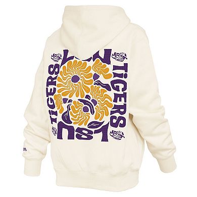 Women's Pressbox Cream LSU Tigers Elena Janise Hoodie