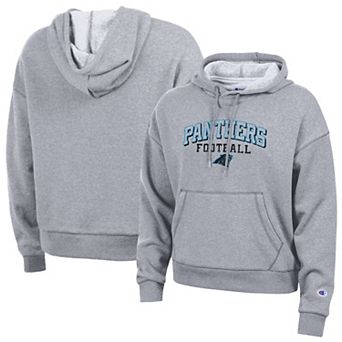 Women's Champion Gray Carolina Panthers Triumph Tri-Blend Hoodie