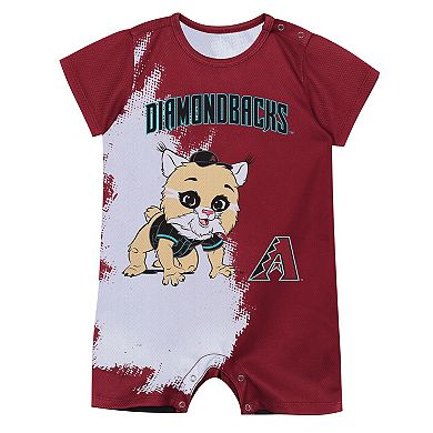 Newborn Outerstuff Red Arizona Diamondbacks Baby Mascot Bodysuit