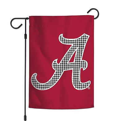 WinCraft Alabama Crimson Tide 12" x 18" Houndstooth Double-Sided Garden Flag