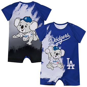 Newborn Outerstuff Royal Los Angeles Dodgers Baby Mascot Bodysuit