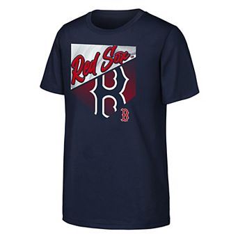 Youth Outerstuff Navy Boston Red Sox Prime Plate T-Shirt