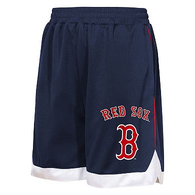 Youth Outerstuff Navy Boston Red Sox Big League All Star Fashion Shorts