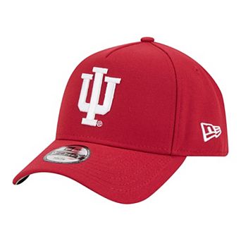 Youth New Era Crimson Indiana Hoosiers 9FORTY A-Frame Adjustable Hat