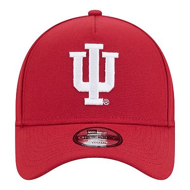Youth New Era Crimson Indiana Hoosiers 9FORTY A-Frame Adjustable Hat