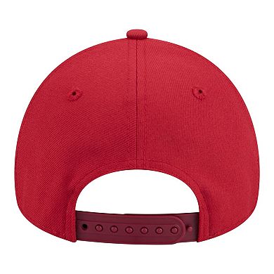 Youth New Era Crimson Indiana Hoosiers 9FORTY A-Frame Adjustable Hat