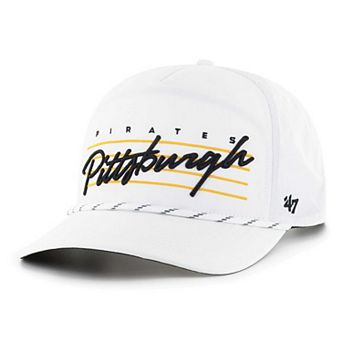 Men's '47 White Pittsburgh Pirates 2023 City Connect Downburst Hitch Snapback Hat