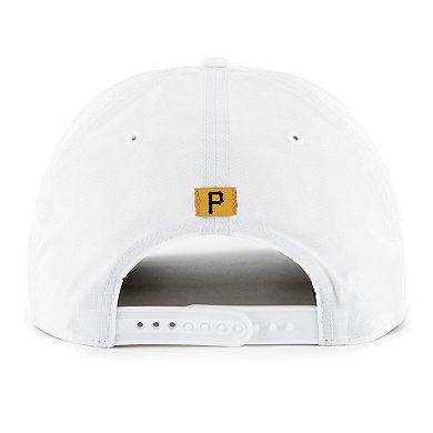 Men's '47 White Pittsburgh Pirates 2023 City Connect Downburst Hitch Snapback Hat
