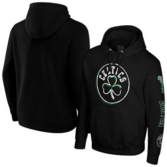 Unisex Stadium Essentials Black Boston Celtics Elementized Ride Hoodie
