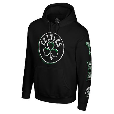 Unisex Stadium Essentials Black Boston Celtics Elementized Ride Hoodie