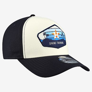Men's New Era Stone Houston Astros 2026 Spring Training Fan Pack Gradient 39THIRTY Flex Hat