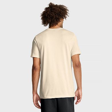 Men's Nike Natural Michigan Wolverines Primetime Baseball Icon Legend Dri-FIT T-Shirt