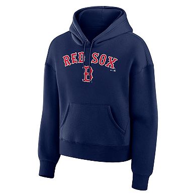 Women's Fanatics Navy Boston Red Sox Lockup Legacy Fleece Hoodie