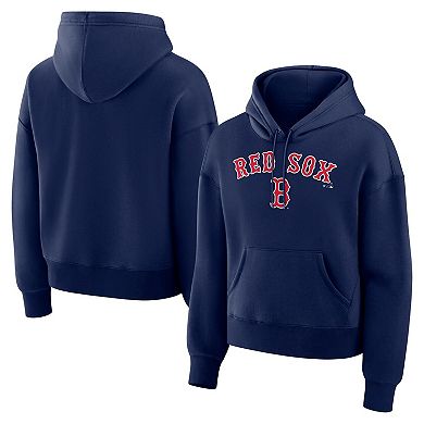 Women's Fanatics Navy Boston Red Sox Lockup Legacy Fleece Hoodie
