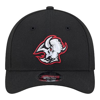 Men's New Era Black Buffalo Sabres 9FORTY M-Crown Adjustable Hat