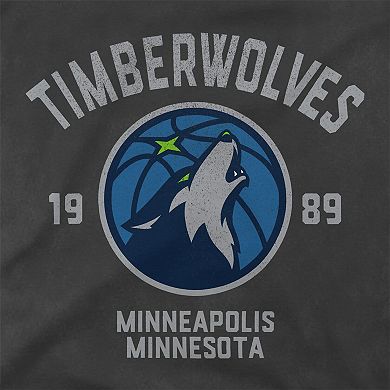 Unisex Stadium Essentials Black Minnesota Timberwolves Get Back Vintage T-Shirt