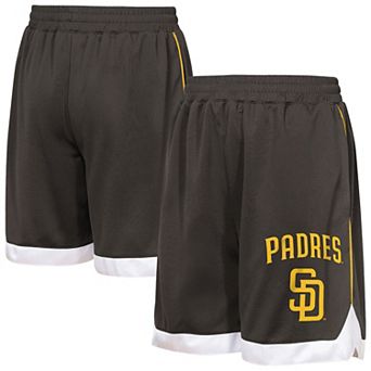 Youth Outerstuff Brown San Diego Padres Big League All Star Fashion Shorts