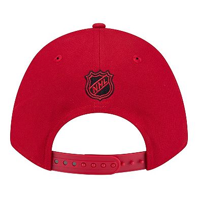 Men's New Era Red Carolina Hurricanes 9FORTY M-Crown Adjustable Hat