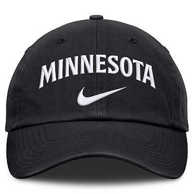 Men's Nike Black Minnesota Twins Primetime Club Adjustable Hat