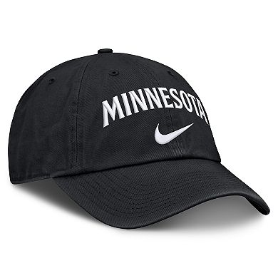 Men's Nike Black Minnesota Twins Primetime Club Adjustable Hat