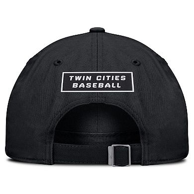 Men's Nike Black Minnesota Twins Primetime Club Adjustable Hat