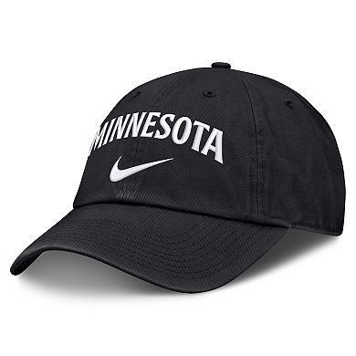 Men's Nike Black Minnesota Twins Primetime Club Adjustable Hat