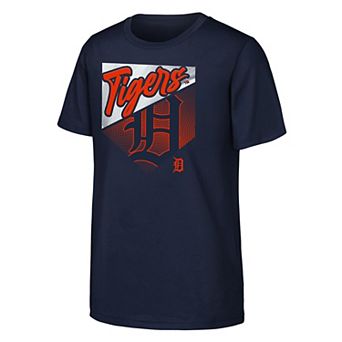 Youth Outerstuff Navy Detroit Tigers Prime Plate T-Shirt