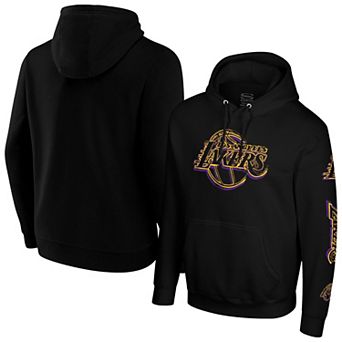 Unisex Stadium Essentials Black Los Angeles Lakers Elementized Ride Hoodie