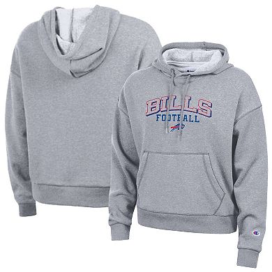 Women's Champion Gray Buffalo Bills Triumph Tri-Blend Hoodie