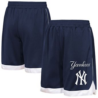 Youth Outerstuff Navy New York Yankees Big League All Star Fashion Shorts