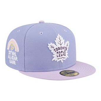 Men's New Era Light Purple/Purple Toronto Maple Leafs Lavender Bloom 59FIFTY Fitted Hat