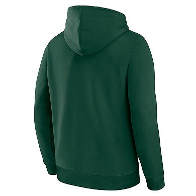 Men's Fanatics Green Athletics Lock-Up Legacy Hoodie