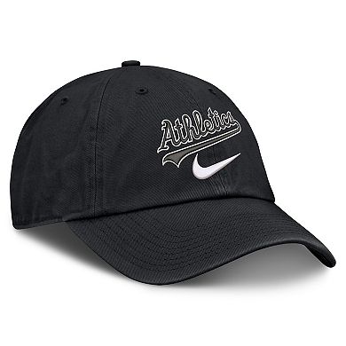 Men's Nike Black Athletics Primetime Club Adjustable Hat