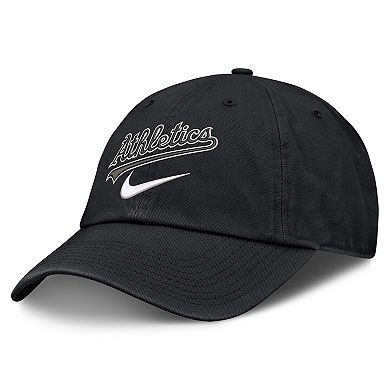 Men's Nike Black Athletics Primetime Club Adjustable Hat