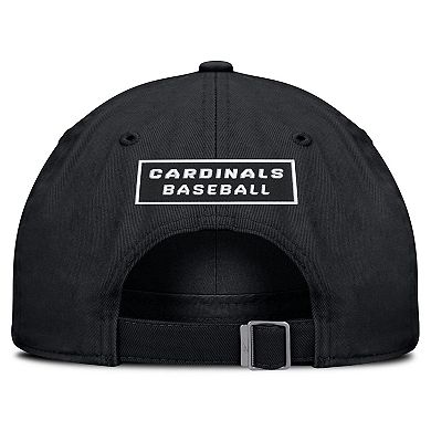 Men's Nike Black St. Louis Cardinals Primetime Club Adjustable Hat
