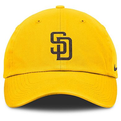 Men's Nike Gold San Diego Padres Club Adjustable Hat