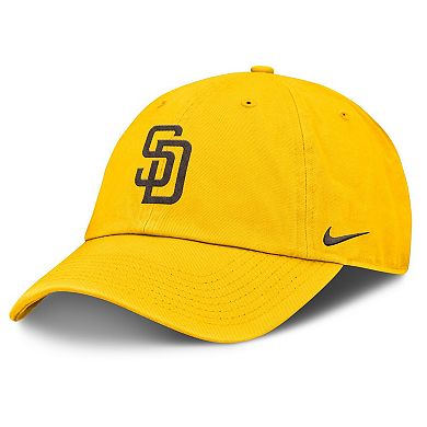 Men's Nike Gold San Diego Padres Club Adjustable Hat