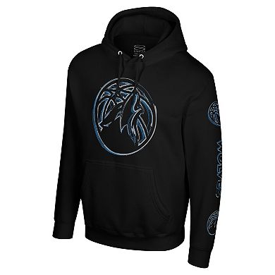 Unisex Stadium Essentials Black Minnesota Timberwolves Elementized Ride Hoodie