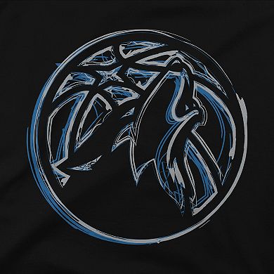 Unisex Stadium Essentials Black Minnesota Timberwolves Elementized Ride Hoodie