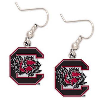 WinCraft South Carolina Gamecocks Logo Dangle Earrings