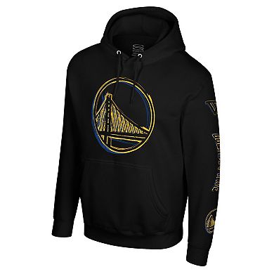 Unisex Stadium Essentials Black Golden State Warriors Elementized Ride Hoodie
