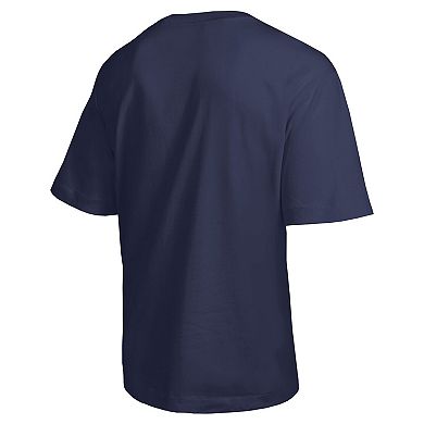 Men's Champion Navy Cleveland Guardians Traditions Two Locations T-Shirt