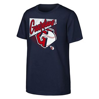 Youth Outerstuff Navy Cleveland Guardians Prime Plate T-Shirt