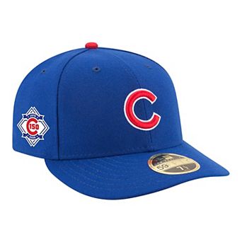 Men's New Era Royal Chicago Cubs 150th Anniversary Low Profile 59FIFTY Fitted Hat