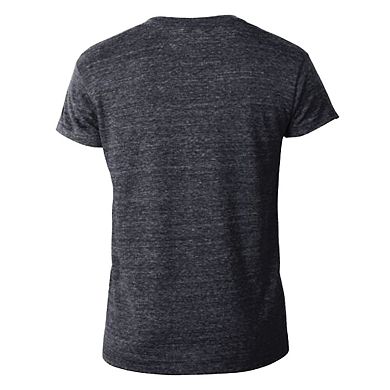 Women's Champion Black Carolina Panthers Triumph Tri-Blend V-Neck T-Shirt