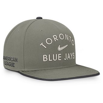 Men's Nike Olive Toronto Blue Jays Pro Dri-FIT Snapback Hat