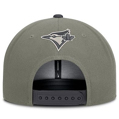 Men's Nike Olive Toronto Blue Jays Pro Dri-FIT Snapback Hat