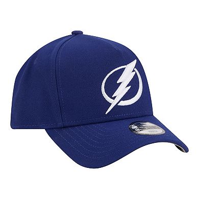 Youth New Era Blue Tampa Bay Lightning 9FORTY A-Frame Adjustable Hat