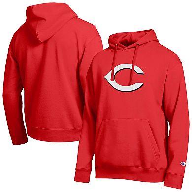Men's Champion Red Cincinnati Reds All Star Embroidered Logo Hoodie