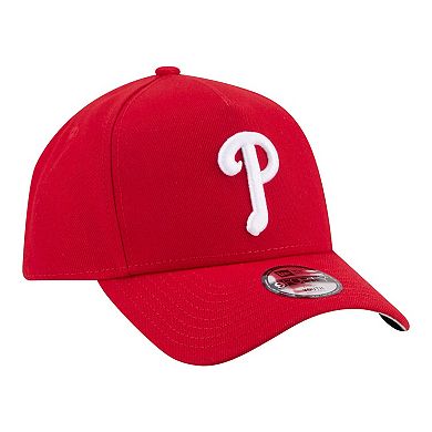 Youth New Era Red Philadelphia Phillies 9FORTY A-Frame Adjustable Hat